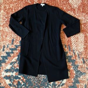 J.Crew Black Long Sleeve Open Front Cardigan